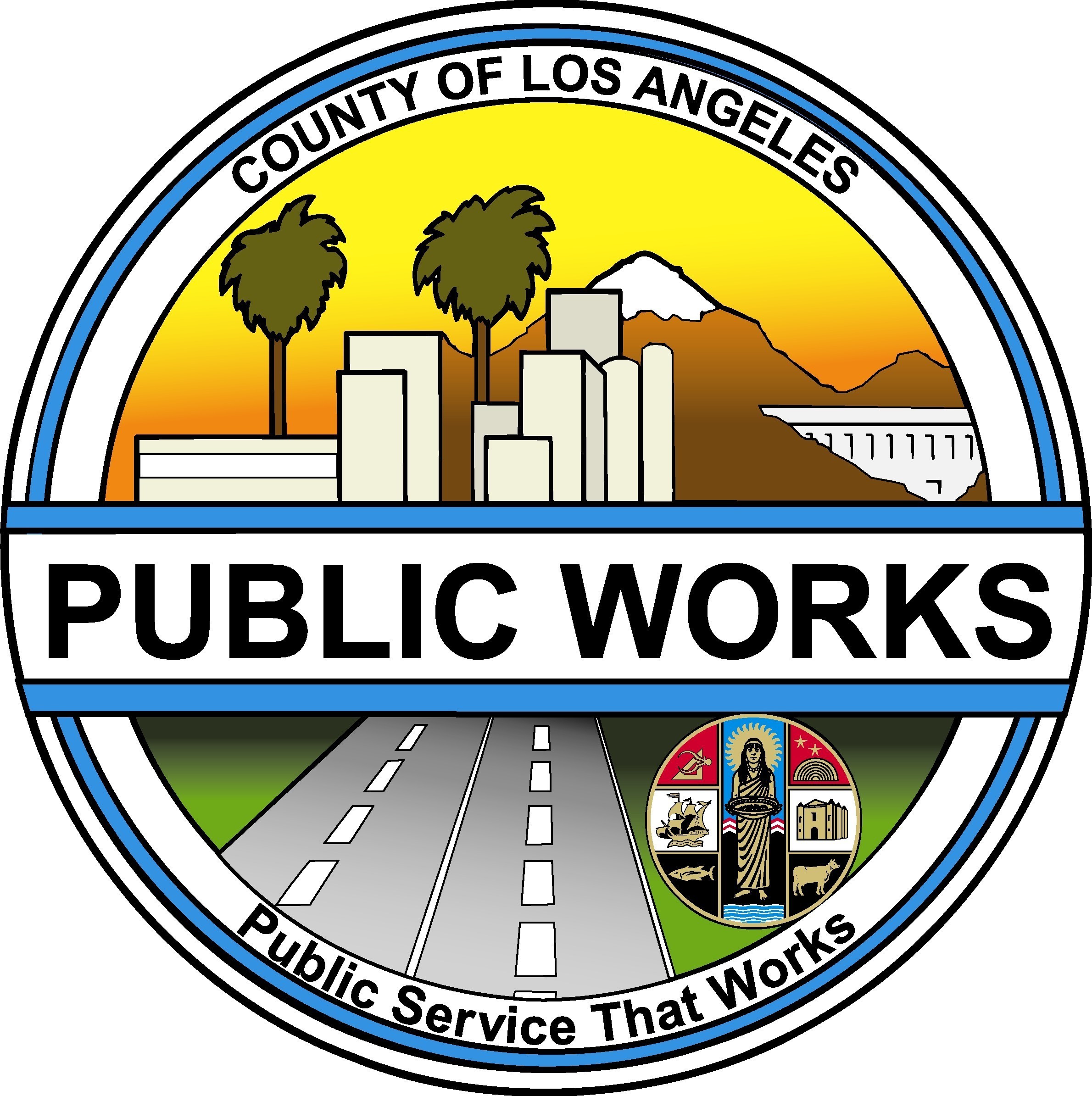 County of Los Angeles Public Works seal