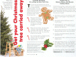 Christmas Tree Recycling Flyer