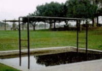 Monkey bars station before